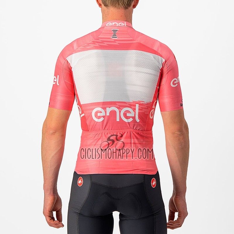 Giro d'Italia Cycling Jersey Bib Short 2023 Men Short Sleeve Pink